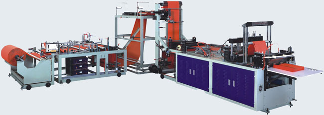 Full automatic multifunctional non-woven bag making machine