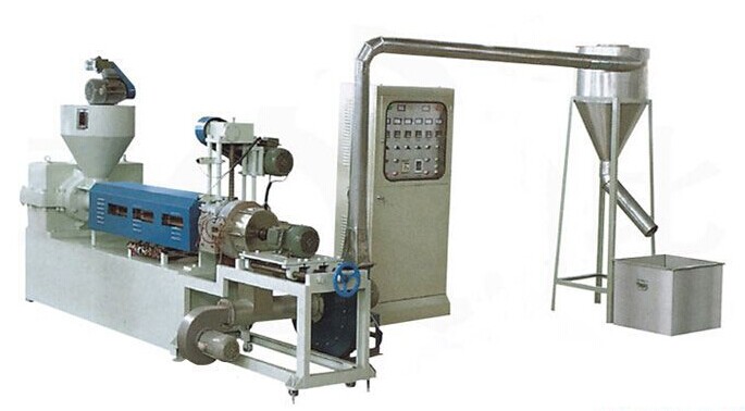 Wind-cooling Hot-cutting plastic Recycling Compounding Machine